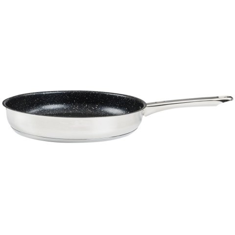 Patelnia stalowa ze stali nierdzewnej nieprzywierająca indukcja 28 cm VILDE 199019