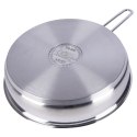 Patelnia stalowa ze stali nierdzewnej nieprzywierająca indukcja GRANDE 26 cm ORION 113205