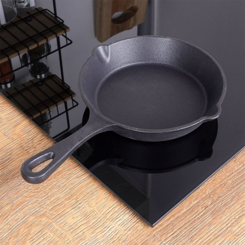 Patelnia żeliwna indukcja ciężka 16 cm VAGGAN 259305