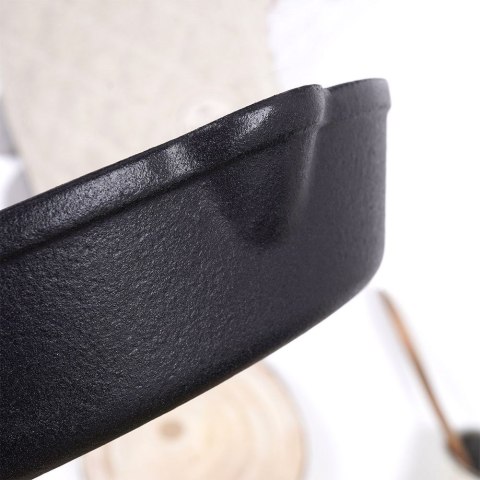 Patelnia żeliwna indukcja ciężka 16 cm VAGGAN 259305