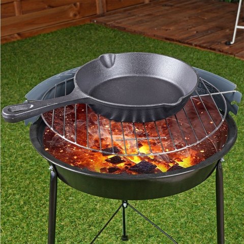 Patelnia żeliwna indukcja ciężka 20 cm VAGGAN 259306