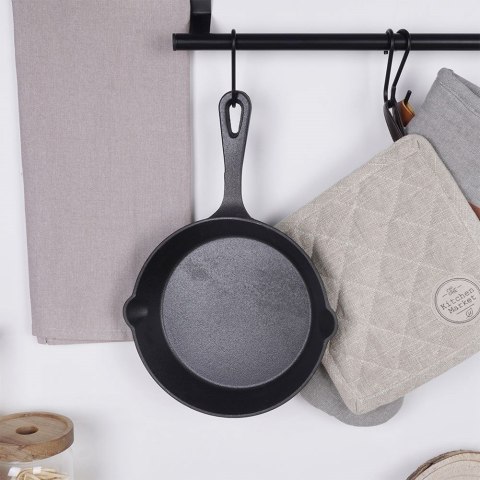 Patelnia żeliwna indukcja ciężka 20 cm VAGGAN 259306