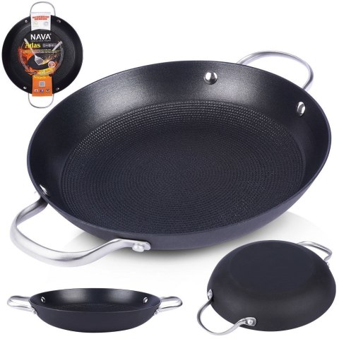 Patelnia żeliwna indukcja ciężka ATLAS 26 cm NAVA 10-205-009