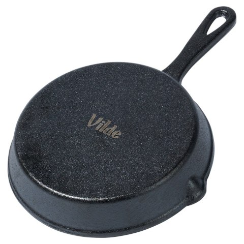 Patelnia żeliwna indukcja ciężka CAST LINE mała 15 cm VILDE 199033