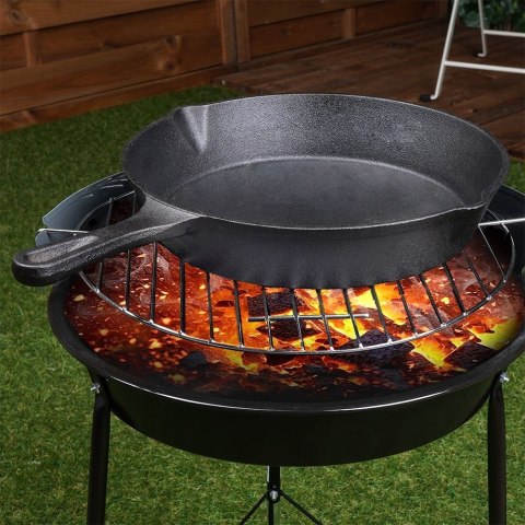 Patelnia żeliwna indukcja ciężka LITINA 25 cm ORION 112975