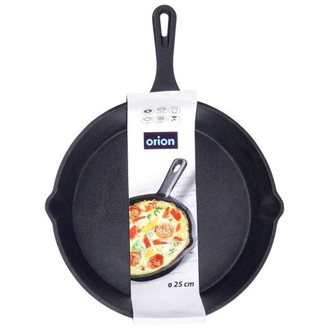 Patelnia żeliwna indukcja ciężka LITINA 25 cm ORION 112975