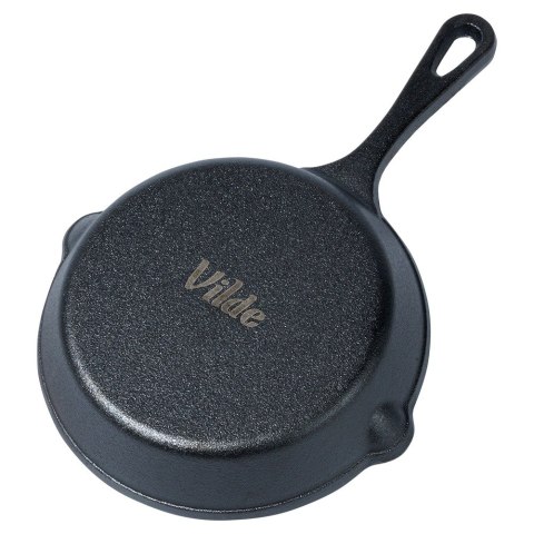 Patelnia żeliwna z nakładką silikonową na indukcję ciężka CAST LINE 20 cm VILDE 199034