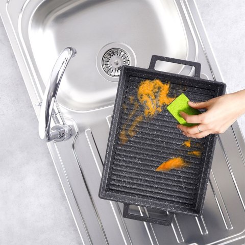 Płyta do grillowania smażenia granitowa GRANDE 43x26cm ORION 111168