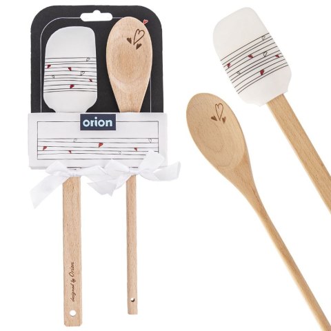 Łopatki kuchenne SERCE 2 sztuki ORION 142841