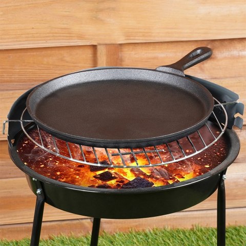 Patelnia do smażenia naleśników naleśnikowa żeliwna CAST LINE 26 cm VILDE 199069