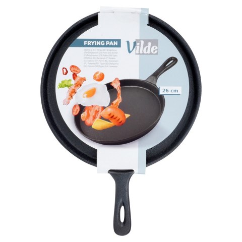 Patelnia do smażenia naleśników naleśnikowa żeliwna CAST LINE 26 cm VILDE 199069