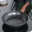 Patelnia granitowa nieprzywierająca indukcja NON-STICK BLACK&WOOD 20 cm VILDE 199059