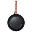 Patelnia granitowa nieprzywierająca indukcja NON-STICK BLACK&WOOD 20 cm VILDE 199059