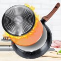 Patelnia granitowa nieprzywierająca indukcja NON-STICK BLACK&WOOD 24 cm VILDE 199060