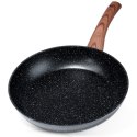 Patelnia granitowa nieprzywierająca indukcja NON-STICK BLACK&WOOD 26 cm VILDE 199061