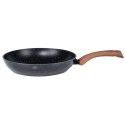 Patelnia granitowa nieprzywierająca indukcja NON-STICK BLACK&WOOD 28 cm VILDE 199062