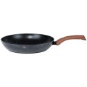 Patelnia granitowa nieprzywierająca indukcja NON-STICK BLACK&WOOD duża 30 cm VILDE 199063