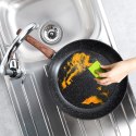 Patelnia granitowa nieprzywierająca indukcja NON-STICK BLACK&WOOD duża 32 cm VILDE 199064