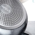 Patelnia granitowa nieprzywierająca indukcja NON-STICK BLACK&WOOD duża 32 cm VILDE 199064