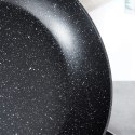 Patelnia granitowa nieprzywierająca indukcja NON-STICK BLACK&WOOD duża 32 cm VILDE 199064
