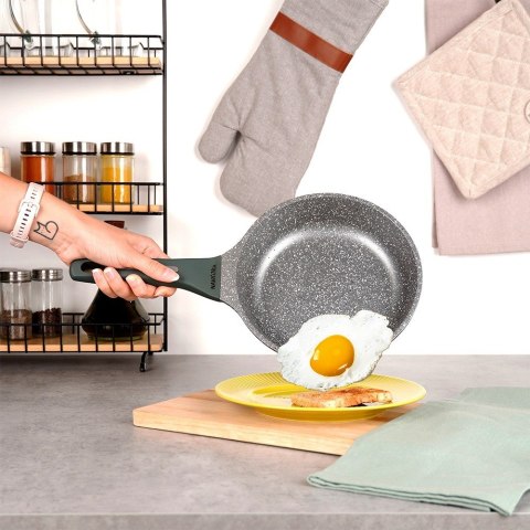 Patelnia granitowa nieprzywierająca indukcja NON-STICK OLEA 20 cm NAVA 10-302-200