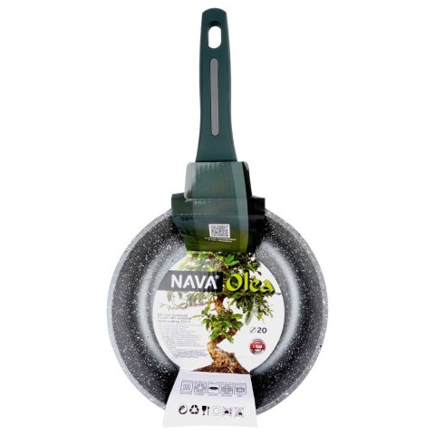 Patelnia granitowa nieprzywierająca indukcja NON-STICK OLEA 20 cm NAVA 10-302-200