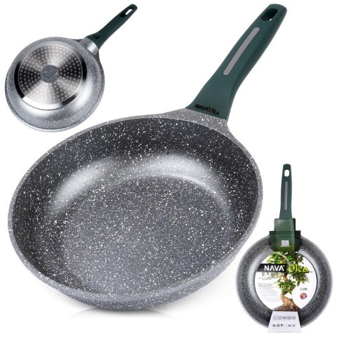 Patelnia granitowa nieprzywierająca indukcja NON-STICK OLEA 26 cm NAVA 10-302-203