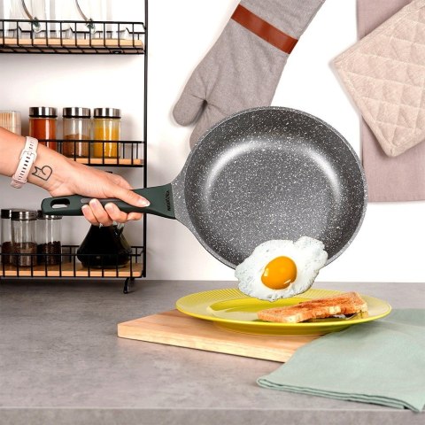 Patelnia granitowa nieprzywierająca indukcja NON-STICK OLEA 26 cm NAVA 10-302-203