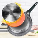 Patelnia granitowa nieprzywierająca indukcja NON-STICK OLEA 28 cm NAVA 10-302-204