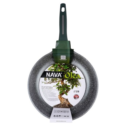 Patelnia granitowa nieprzywierająca indukcja NON-STICK OLEA 28 cm NAVA 10-302-204