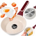 Patelnia granitowa nieprzywierająca indukcja NON-STICK TERRESTRIAL 20 cm NAVA 10-144-300