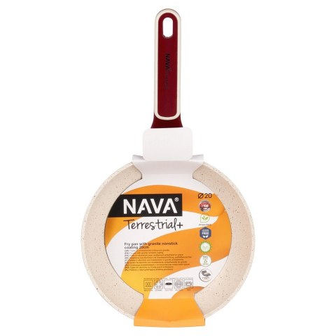 Patelnia granitowa nieprzywierająca indukcja NON-STICK TERRESTRIAL 20 cm NAVA 10-144-300