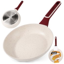 Patelnia granitowa nieprzywierająca indukcja NON-STICK TERRESTRIAL 24 cm NAVA 10-144-302