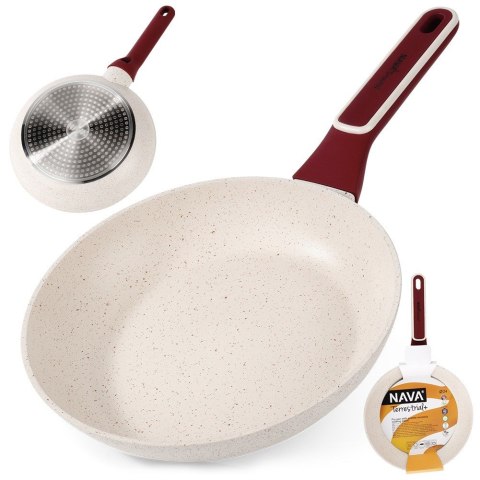 Patelnia granitowa nieprzywierająca indukcja NON-STICK TERRESTRIAL 24 cm NAVA 10-144-302