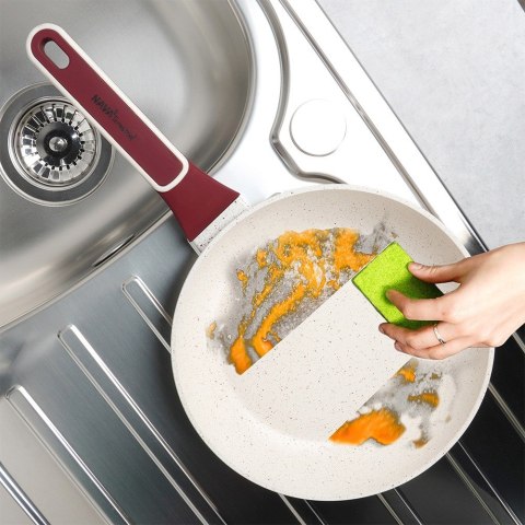 Patelnia granitowa nieprzywierająca indukcja NON-STICK TERRESTRIAL 24 cm NAVA 10-144-302