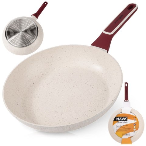 Patelnia granitowa nieprzywierająca indukcja NON-STICK TERRESTRIAL 28 cm NAVA 10-144-304