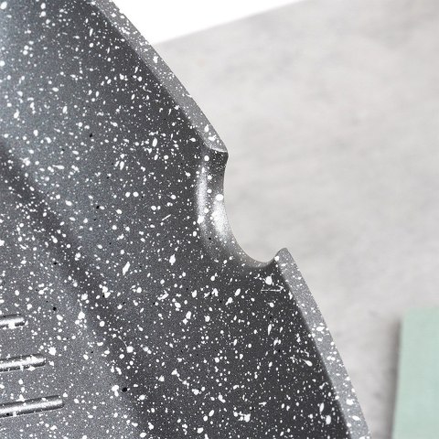 Patelnia grillowa do grillowania GRILL granitowa kwadratowa OLEA 28 cm NAVA 10-302-210