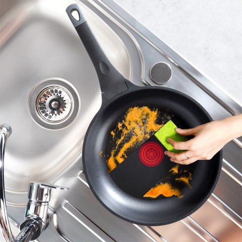 Patelnia nieprzywierająca ze wskaźnikiem nagrzania GALI 26 cm ORION 113214