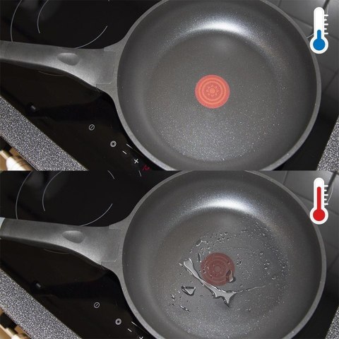 Patelnia nieprzywierająca ze wskaźnikiem nagrzania GALI 26 cm ORION 113214