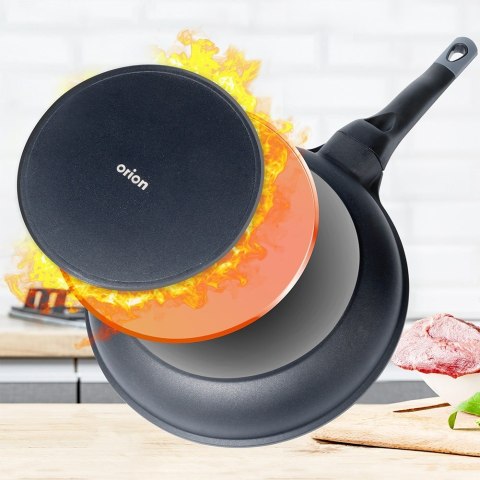 Patelnia nieprzywierająca ze wskaźnikiem nagrzania GALI 28 cm ORION 113215