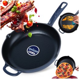 Patelnia żeliwna emaliowana indukcja na indukcję ciężka LITINA 24 cm ORION 113217