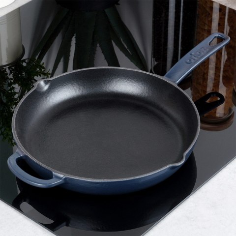 Patelnia żeliwna emaliowana indukcja na indukcję ciężka LITINA 26 cm ORION 113218