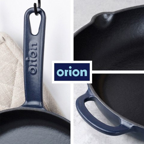 Patelnia żeliwna emaliowana indukcja na indukcję ciężka LITINA 26 cm ORION 113218