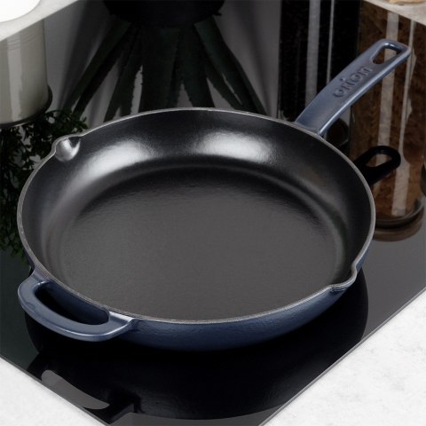 Patelnia żeliwna emaliowana indukcja na indukcję ciężka LITINA 28 cm ORION 113219