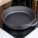 Patelnia żeliwna głęboka indukcja ciężka CAST LINE 30 cm 3.5L VILDE 199070