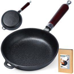 Patelnia żeliwna indukcja na indukcję ciężka CAST LINE 20 cm VILDE 199038