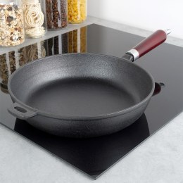 Patelnia żeliwna indukcja na indukcję ciężka CAST LINE 28 cm VILDE 199042