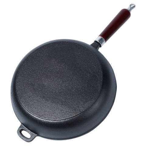 Patelnia żeliwna indukcja na indukcję ciężka CAST LINE 28 cm VILDE 199042