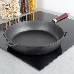 Patelnia żeliwna indukcja na indukcję ciężka CAST LINE duża 30 cm VILDE 199043