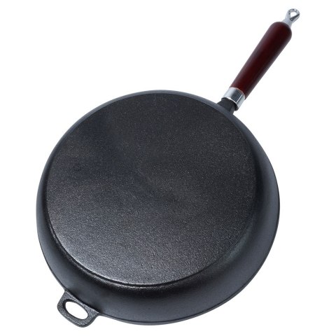 Patelnia żeliwna indukcja na indukcję ciężka CAST LINE duża 30 cm VILDE 199043